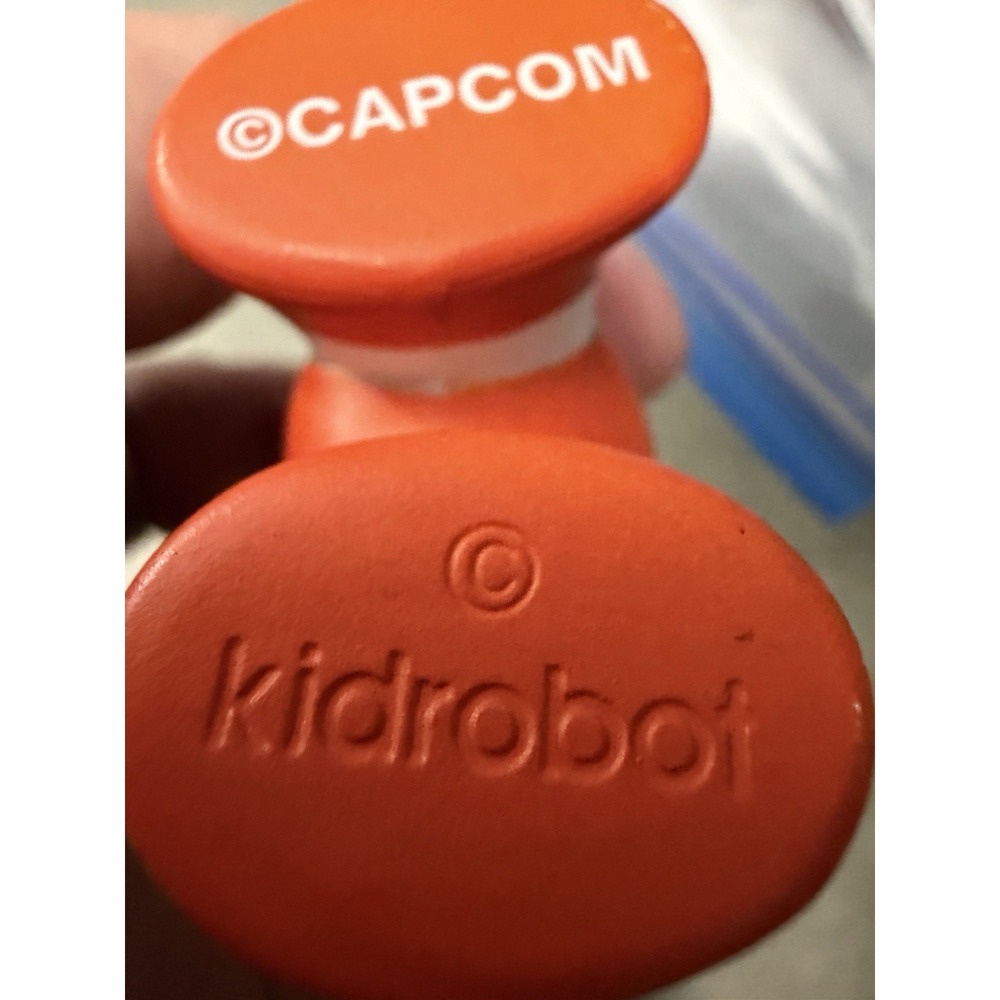 Kidrobot Capcom Mega Man Crash Man Vinyl Figure Red Robot Collectible - Picture 4 of 4